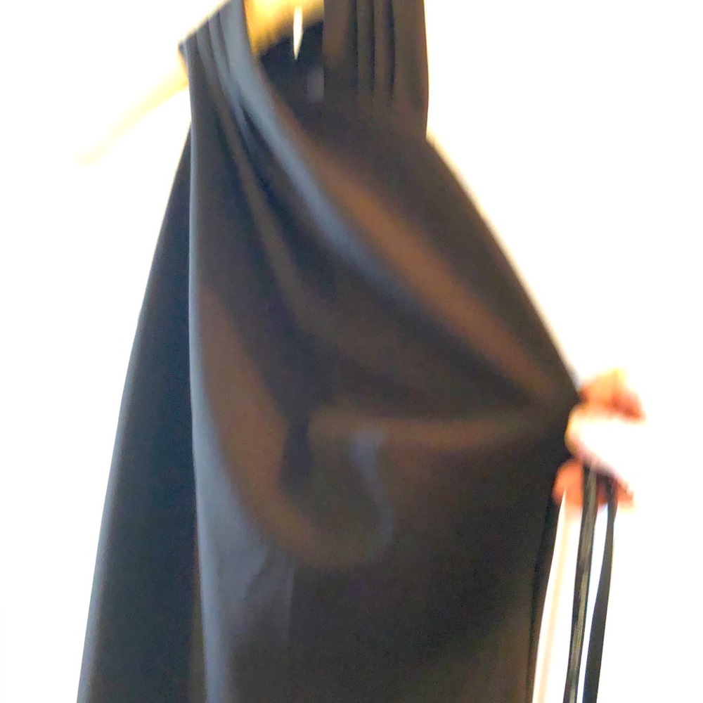 Straight black dress